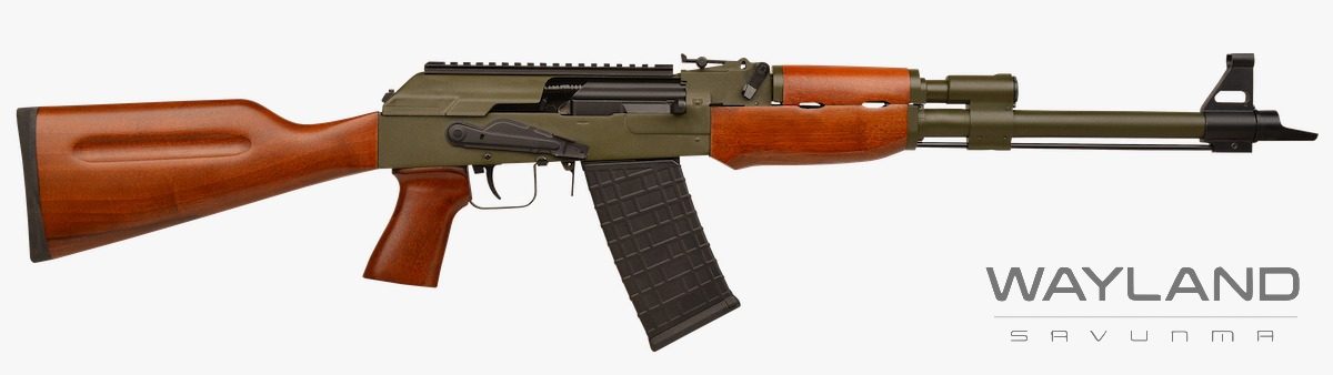Sniper SN-12 Haki Ahşap Şarjörlü Otomatik Av Tüfeği