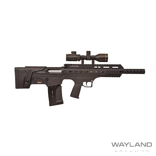 Caretta 12 Kalibre Bullpup Siyah Şarjörlü Av Tüfeği görseli 3