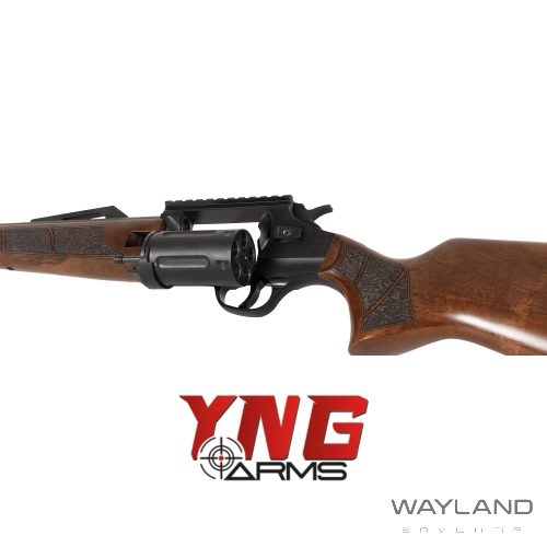 YNG Arms Ahşap 36 Kalibre Revolver Toplu Tüfek görseli 3