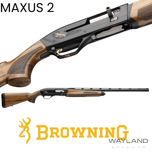 Browning Maxus 2 Wood Black Gold Yarı Otomatik Av Tüfeği görseli 3