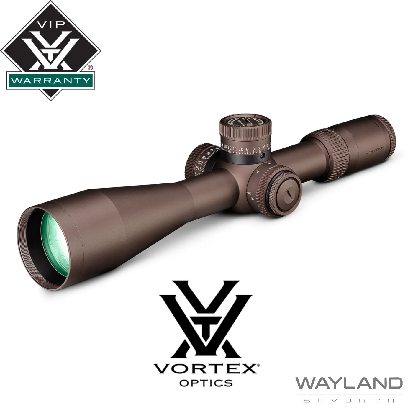 Vortex Razor HD Gen III 6-36x56 FFP EBR-7D Tüfek Dürbünü (MRAD) görseli 3