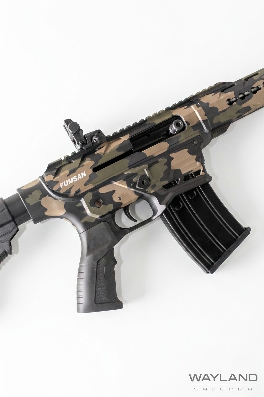 FUMSAN ARMS FS12 KAMUFULAJ ŞARJÖRLÜ AV TÜFEĞİ  ikinci görünüm
