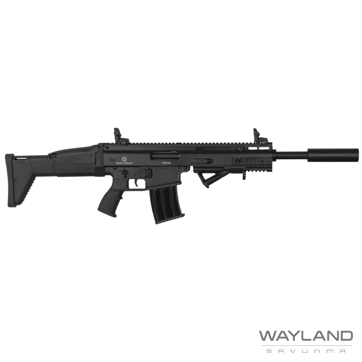Hunt Group SCX-12 Black Otomatik Av Tüfeği (Scar Modeli)