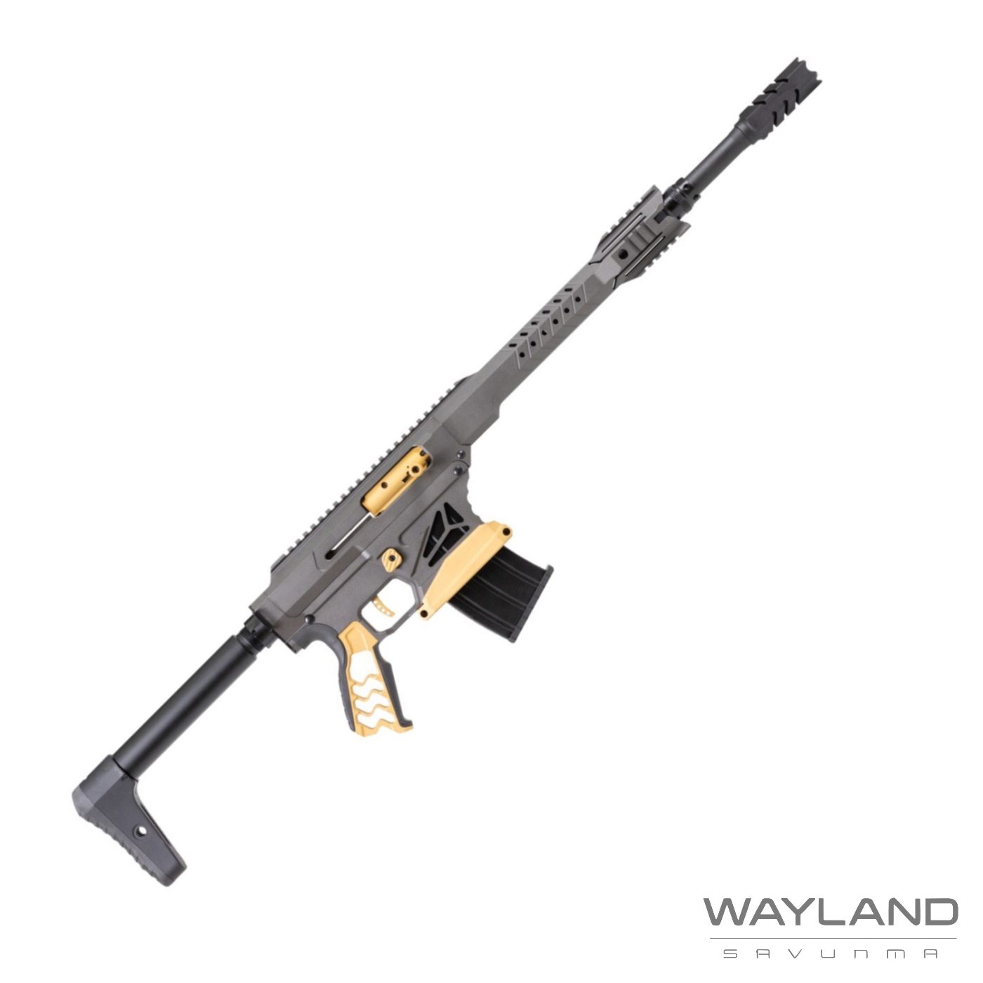 Serengeti Legion 120 Füme Bronz Magwell Şarjörlü Yivsiz Tüfek görseli 2