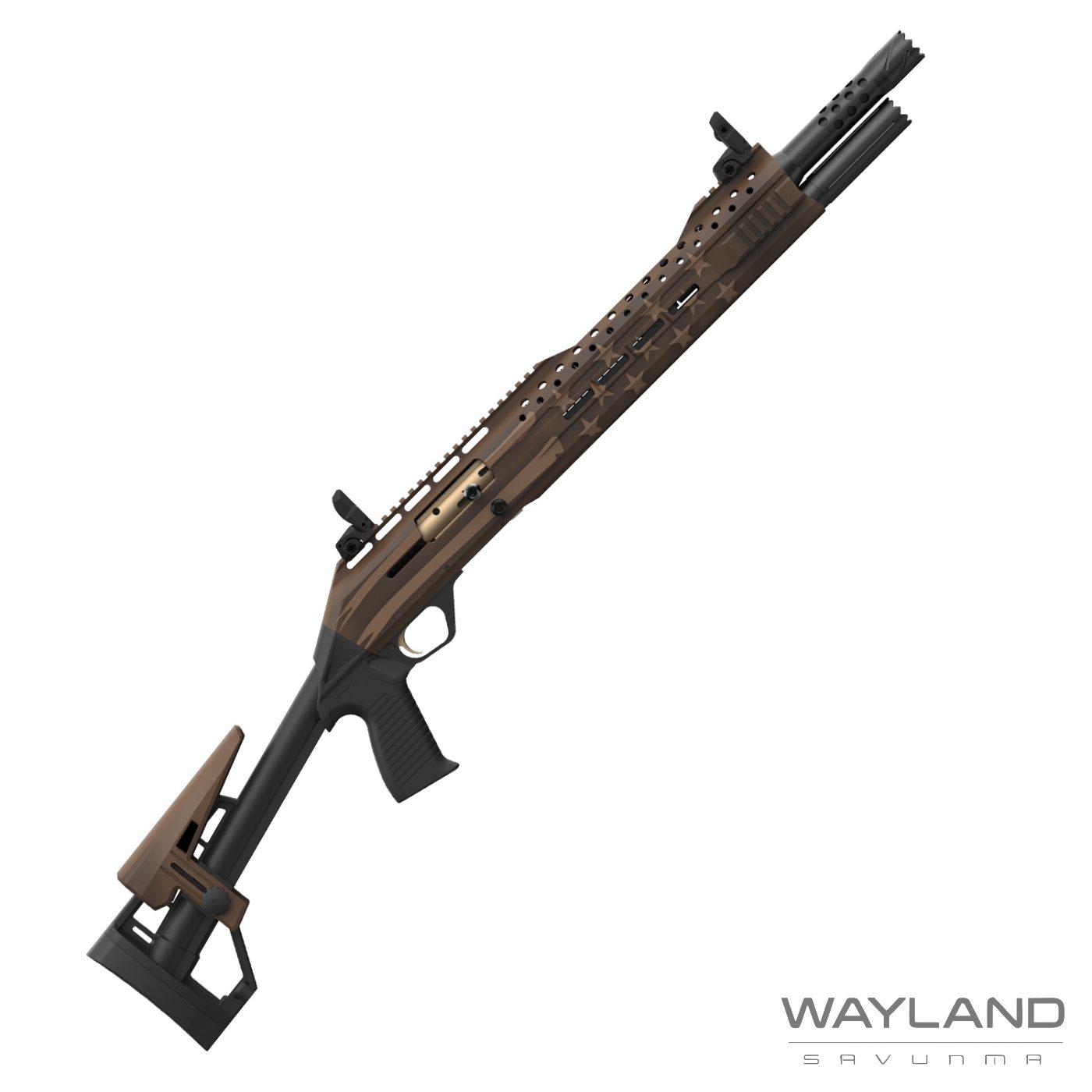 Serengeti SR 22 Bronz Yıldızlı Şarjörlü Av Tüfeği CP-407
