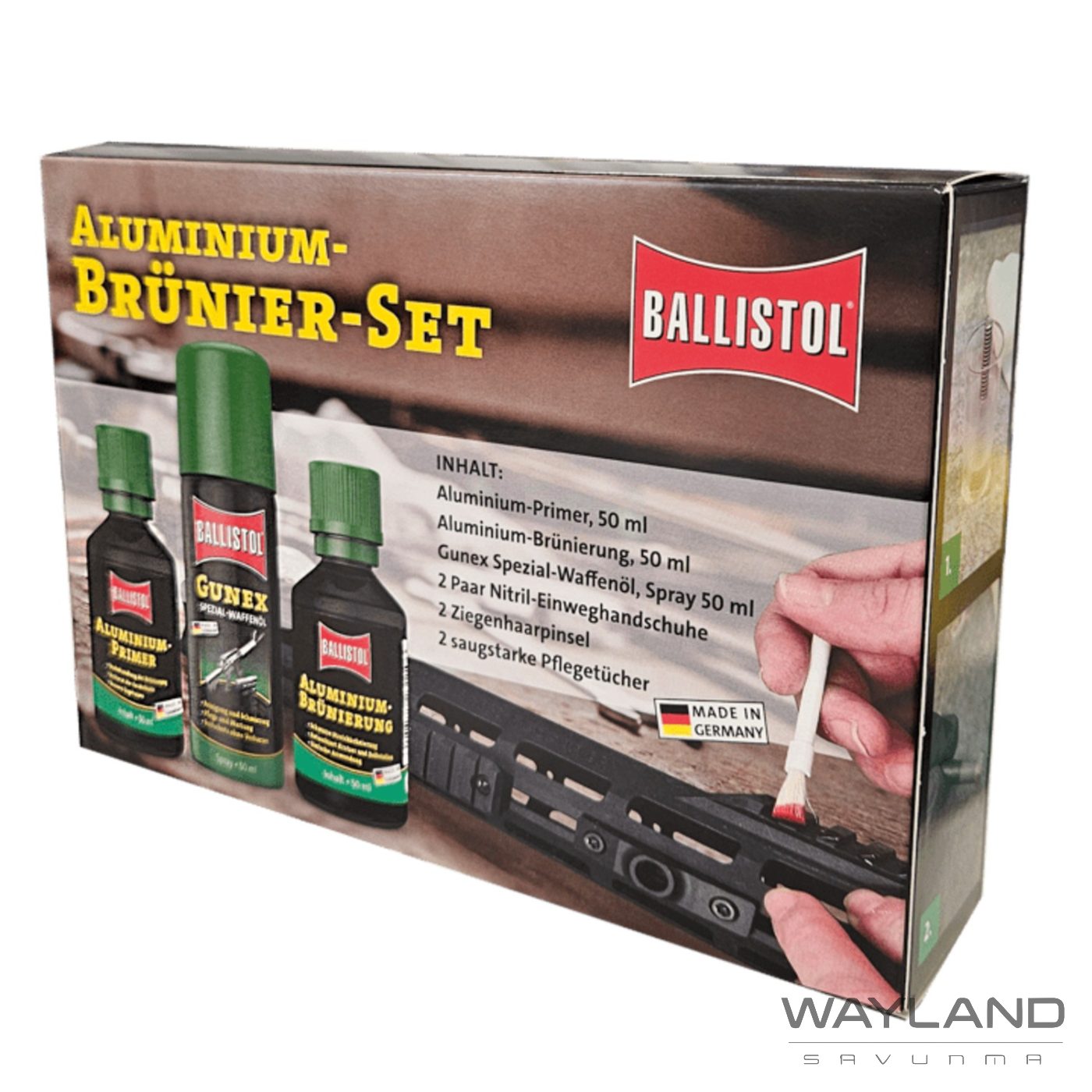 Ballistol Ballistol Alüminyum Boyama ve Onarım Seti görseli 2