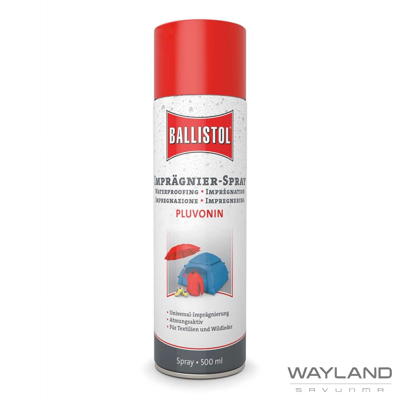 Ballistol Pluvonin Waterproofing Sprey 500 ml
