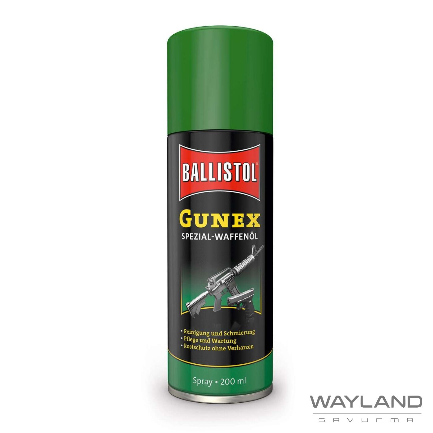 Ballistol Gunex Gun Care Sprey Yağ 200 ml