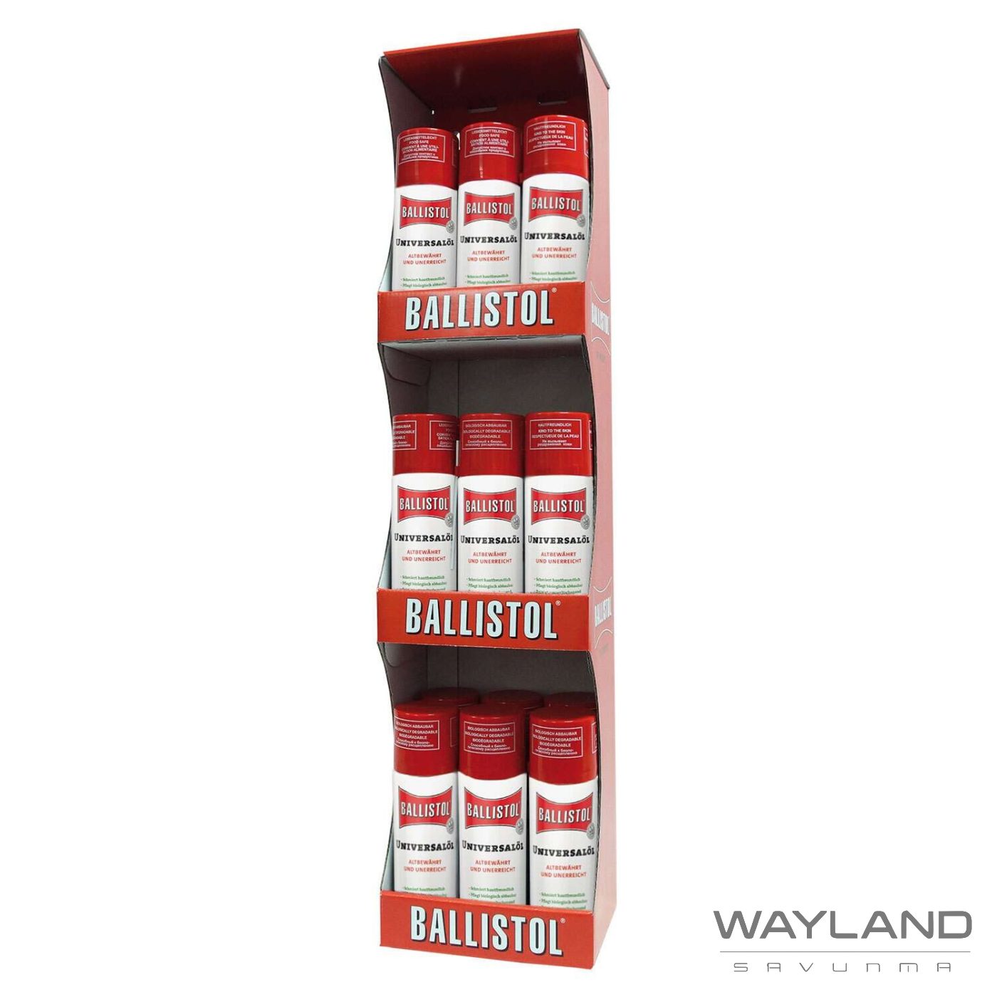 Ballistol Universal Sprey Yağ 200 ml x 18 Adet Masaüstü ve Duvar