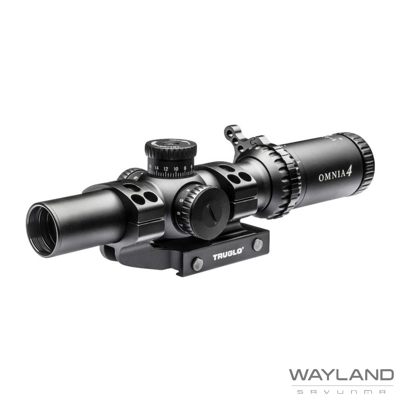 Truglo Omnia 4 Serisi 1-4x24 30mm Tüfek Dürbünü