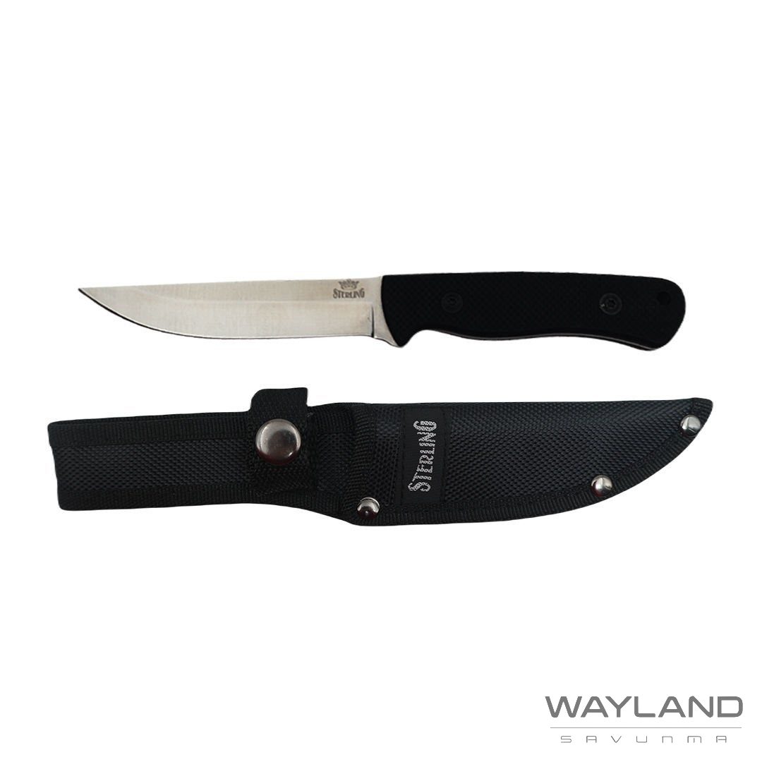 S. STERLING 22 cm Siyah Avcı Bıçağı görseli 3