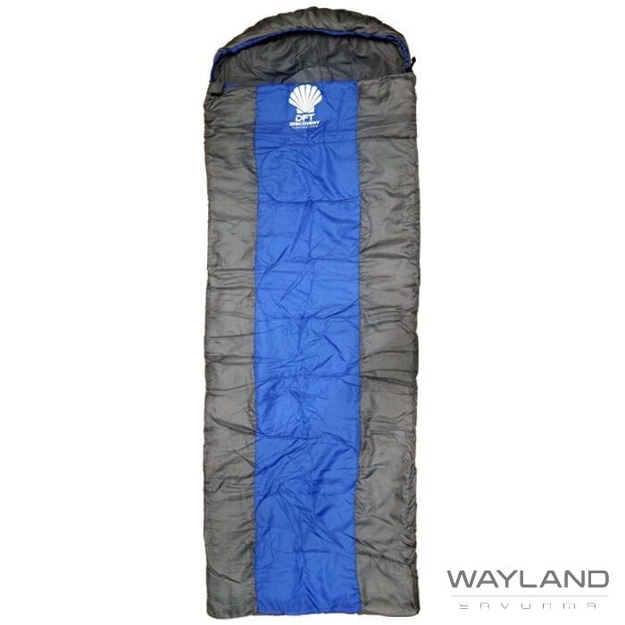 DFT Düz-Başlık 190+30x75cm Gri 0°Uyku Tulumu ikinci görünüm