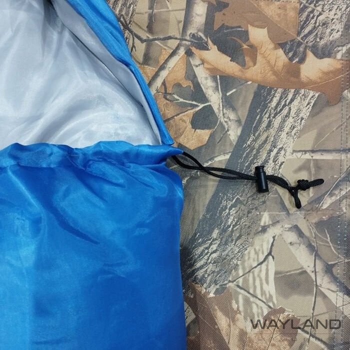T. DFT Düz Başlık(190+30cm)x75 Mavi -5/-10° UykuTulumu ikinci görünüm