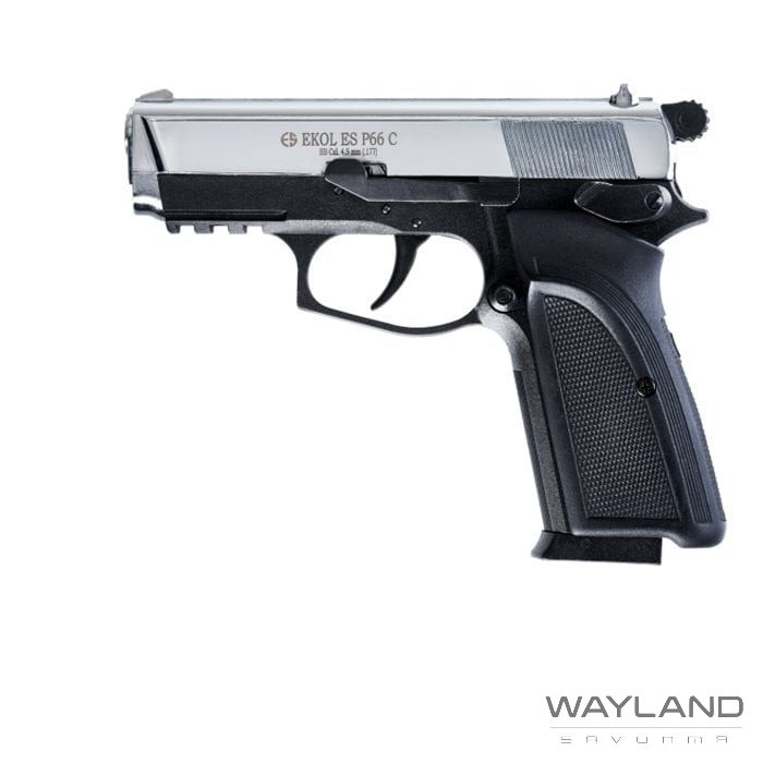 EKOL S P66 Compact Polimer P. Beyaz Havalı Tabanca görseli 2