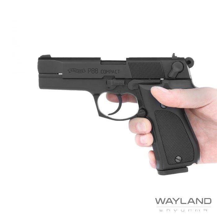 UMAREX Walther CP88 4,5MM Havalı Tabanca - Siyah görseli 4