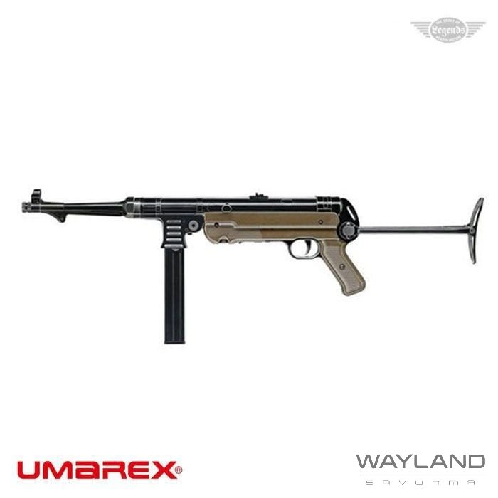 UMAREX Legends MP German 4,5MM Havalı Tüfek Siyah