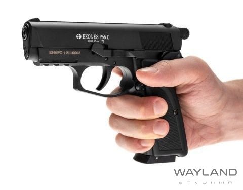 EKOL S P66 Compact Polimer Siyah Havalı Tabanca görseli 3