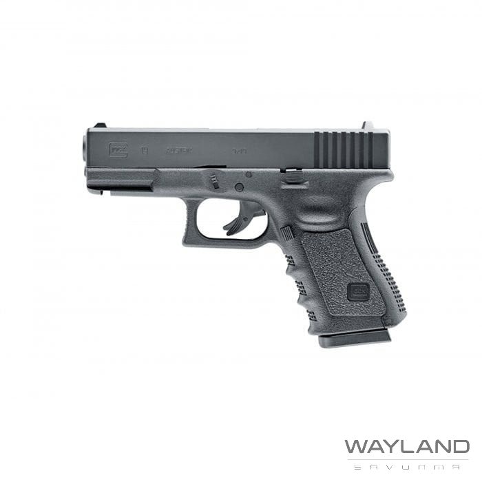 UMAREX Glock 19 4,5MM Havalı Tabanca - Co2, Siyah görseli 4